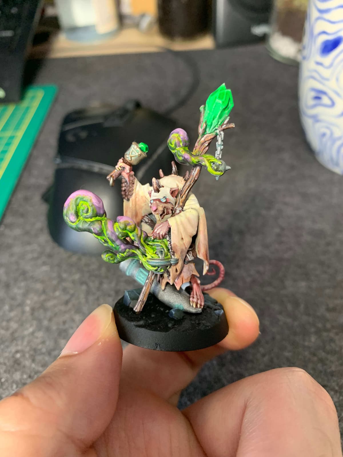 Skaven encens holder