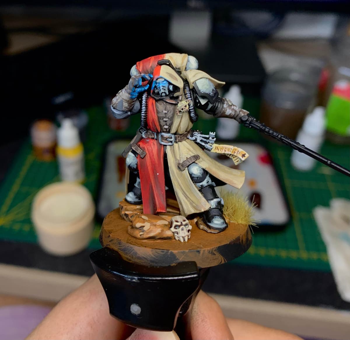 Librarian space marine